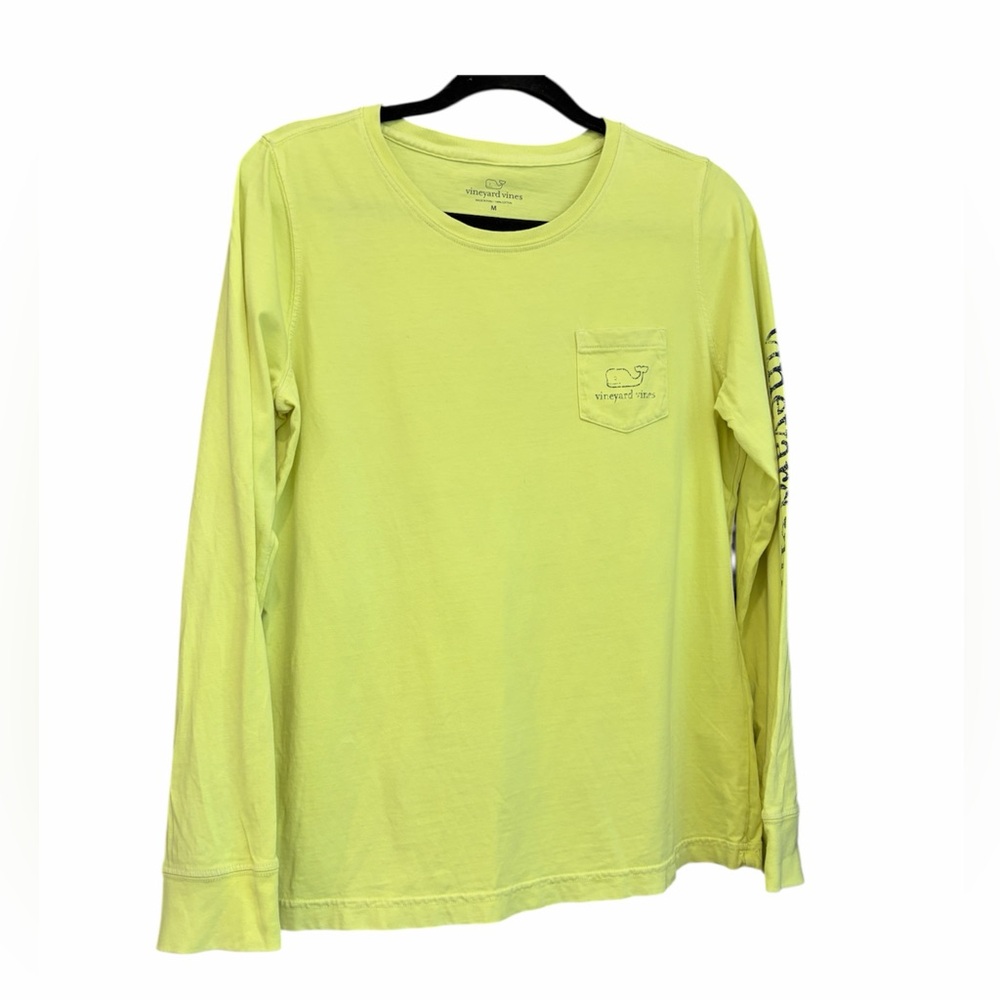 Vineyard Vines Vintage Whale long-sleeve pocket tee